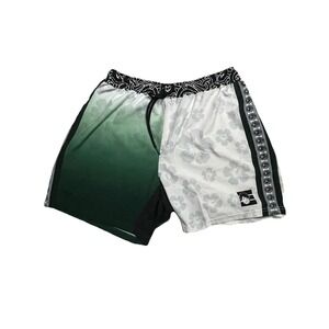 Novus Mens Mesh Short Sz L Phicia 9 Swim Trunks Polyester Hawaii Summer Shorts